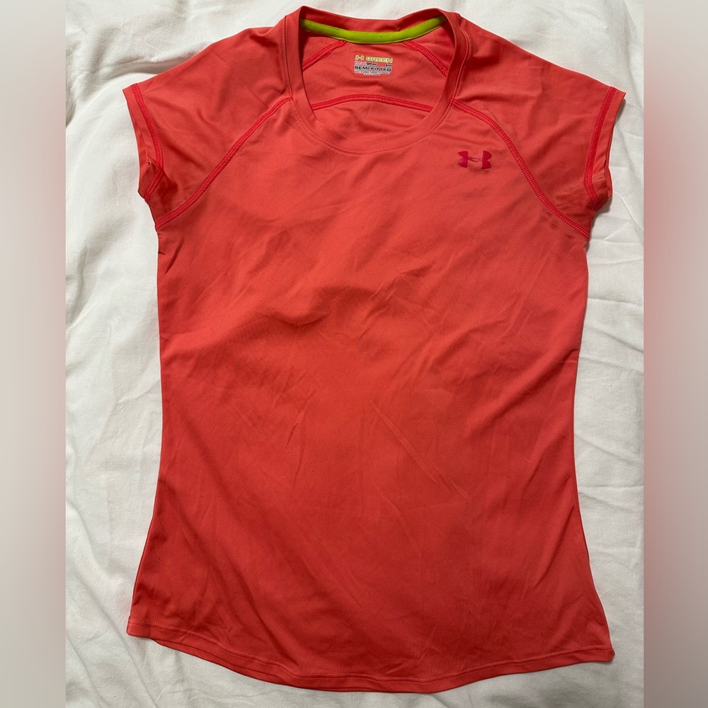 Under Armour Women's Coral Pink Top
